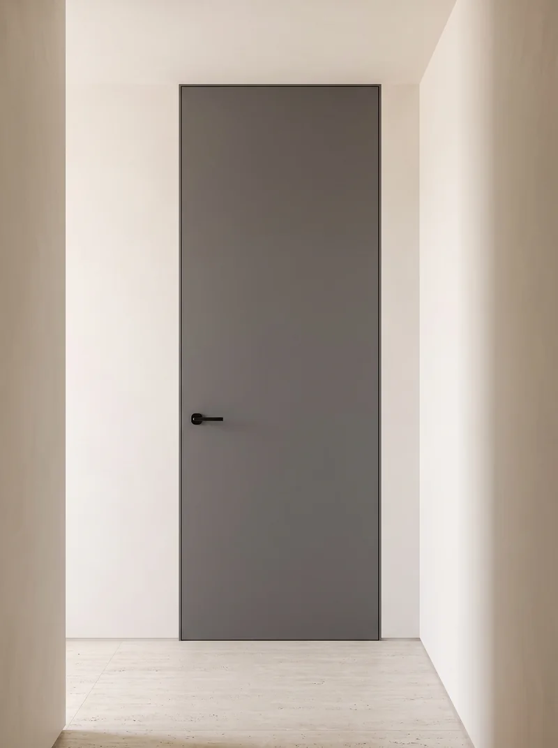 Atlantic minimalist luxury flush interior door application