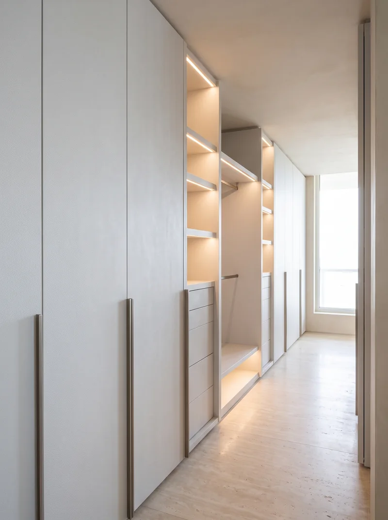 Canyon Flagstaff Oak Soft 410 bespoke cabinetry and architectural interior application