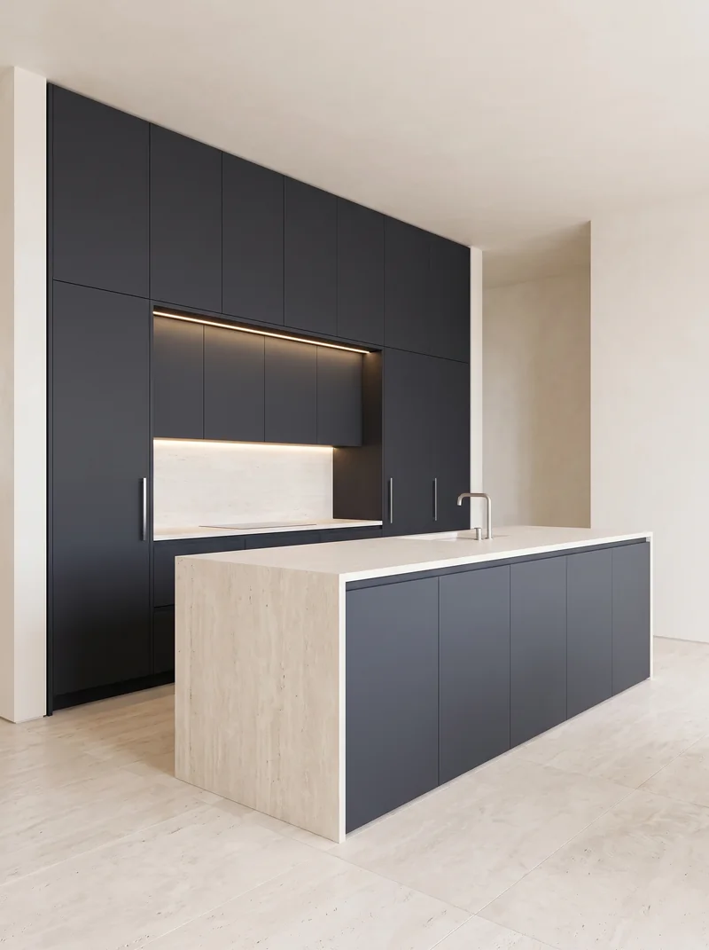 Graphite 504 bespoke cabinetry and architectural interior application