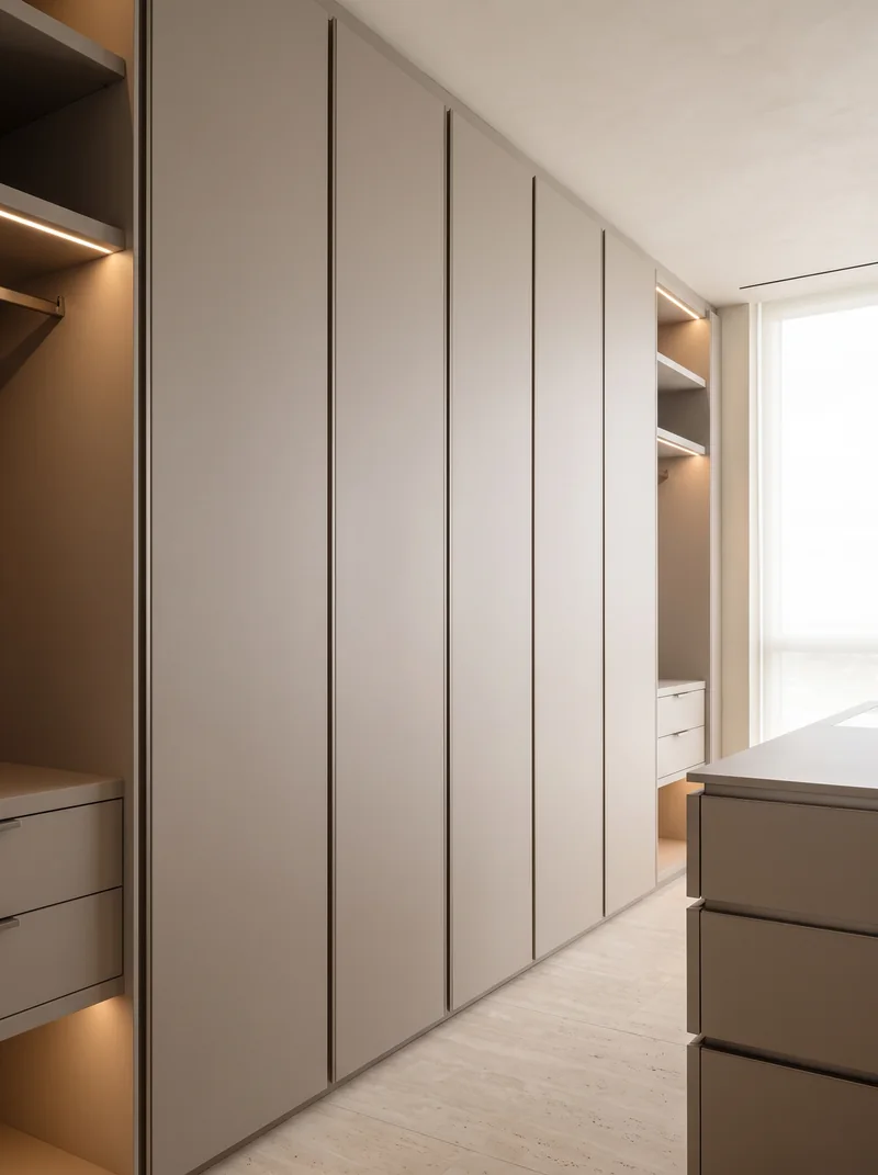 Latté 505 bespoke cabinetry and architectural interior application