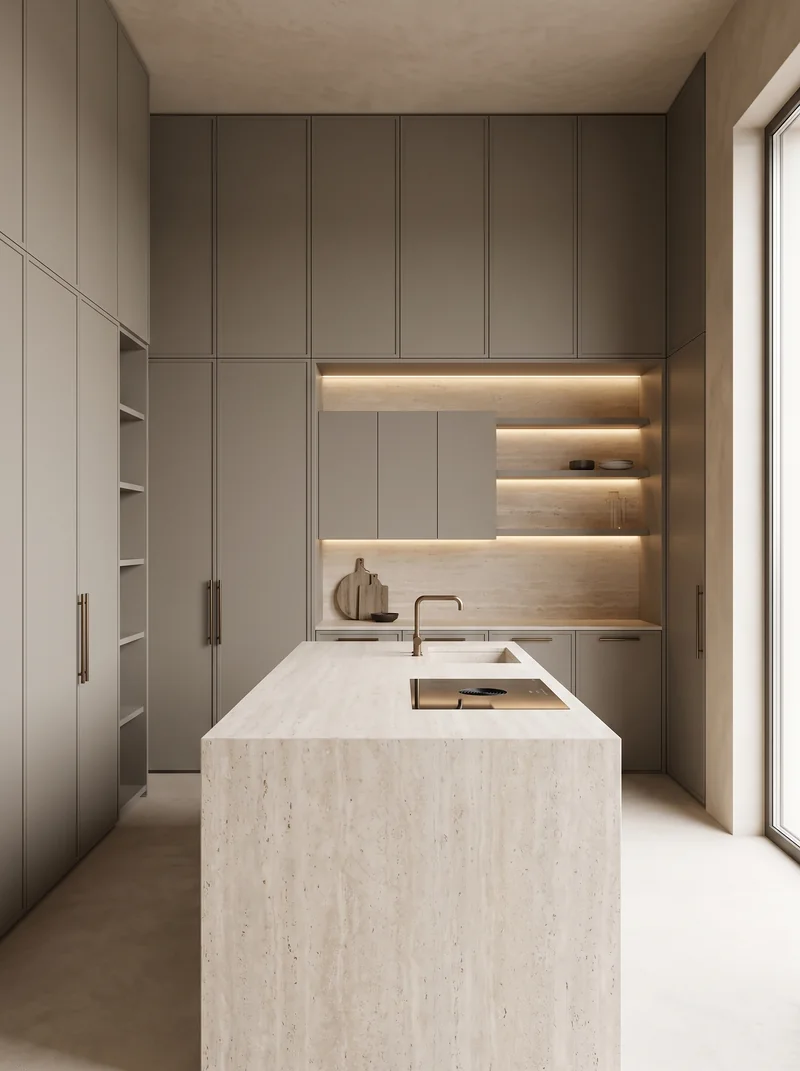 Macadamia bespoke cabinetry and architectural interior application