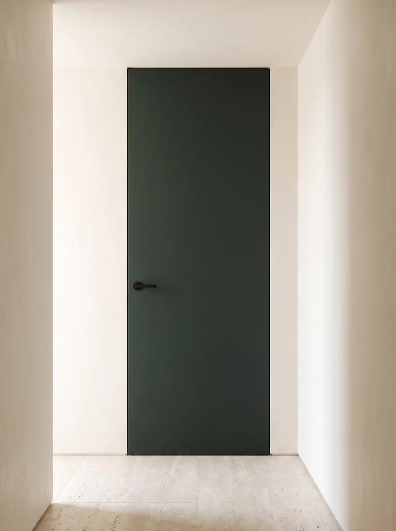 Oliva minimalist luxury flush interior door application